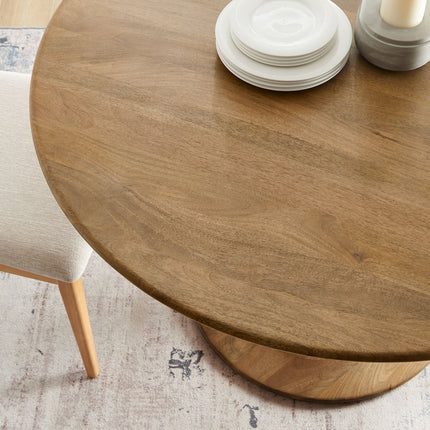 Modway EEI-7051 Lippa 48" Round Solid Wood Dining Table Modway
