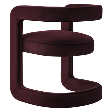 Modway EEI-7052 Winslow Barrel Performance Velvet Dining Chair Modway