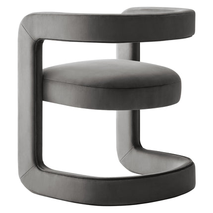 Modway EEI-7052 Winslow Barrel Performance Velvet Dining Chair Modway