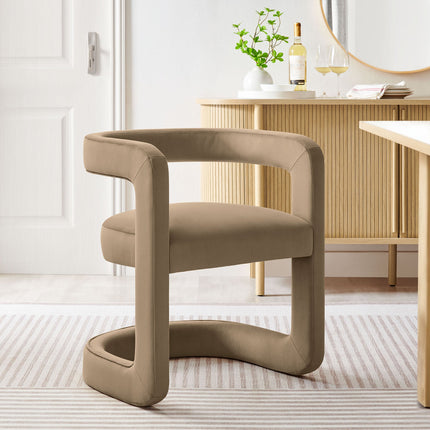 Modway EEI-7052 Winslow Barrel Performance Velvet Dining Chair Modway