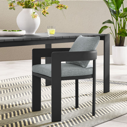 Modway EEI-7053 Tahoe Outdoor Patio Aluminum Dining Chair - Plaza Home Decor