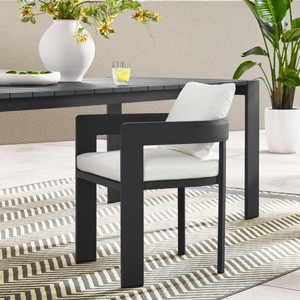 Modway EEI-7053 Tahoe Outdoor Patio Aluminum Dining Chair - Plaza Home Decor