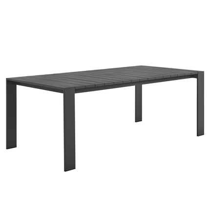 Modway EEI-7059 Tahoe 9-Piece Outdoor Patio Aluminum Dining Set - Plaza Home Decor