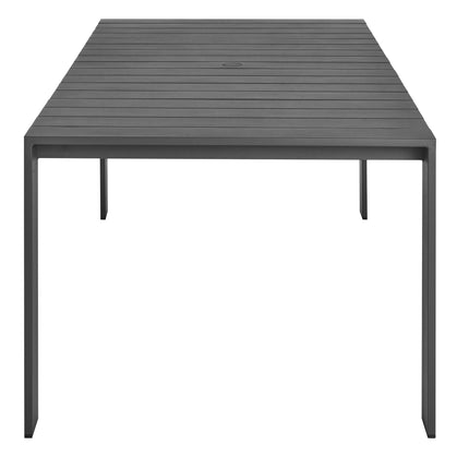 Modway EEI-7054 Tahoe Rectangular Outdoor Patio Aluminum Dining Table - Plaza Home Decor