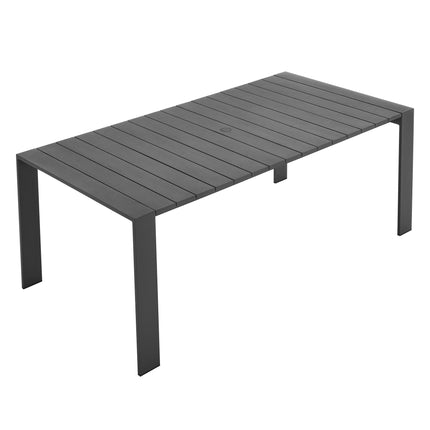 Modway EEI-7054 Tahoe Rectangular Outdoor Patio Aluminum Dining Table - Plaza Home Decor