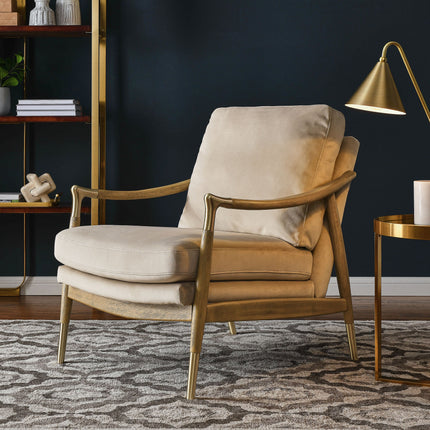 Modway EEI-7056 Langford Performance Velvet Accent Armchair Modway