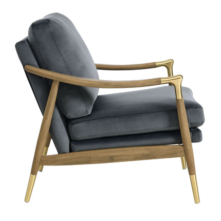 Modway EEI-7056 Langford Performance Velvet Accent Armchair Modway