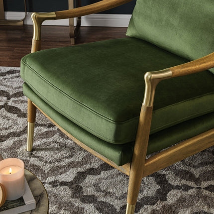Modway EEI-7056 Langford Performance Velvet Accent Armchair Modway