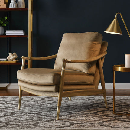 Modway EEI-7056 Langford Performance Velvet Accent Armchair Modway