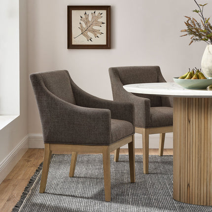 Modway EEI-7058 Alton Fabric Upholstered Dining Armchair Modway