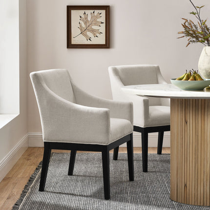 Modway EEI-7058 Alton Fabric Upholstered Dining Armchair Modway