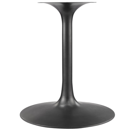 Modway EEI-7071 Lippa 60" Round Pedestal Solid Wood Dining Table Modway