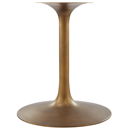 Modway EEI-7071 Lippa 60" Round Pedestal Solid Wood Dining Table Modway
