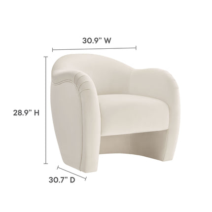 Modway EEI-7074 Compose Performance Velvet Accent Chair Modway