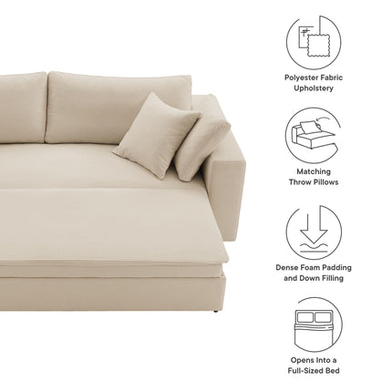 Modway EEI-7080 Commix Down Filled Overstuffed Sleeper Sofa Modway
