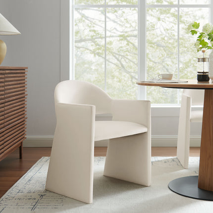 Modway EEI-7081 Talia Performance Velvet Dining Armchair - Plaza Home Decor