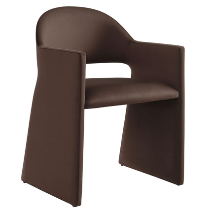 Modway EEI-7081 Talia Performance Velvet Dining Armchair - Plaza Home Decor
