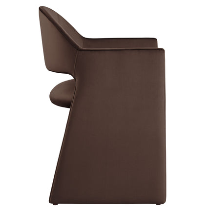 Modway EEI-7081 Talia Performance Velvet Dining Armchair - Plaza Home Decor