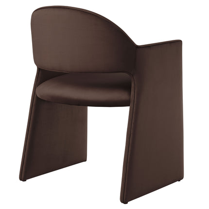 Modway EEI-7081 Talia Performance Velvet Dining Armchair - Plaza Home Decor