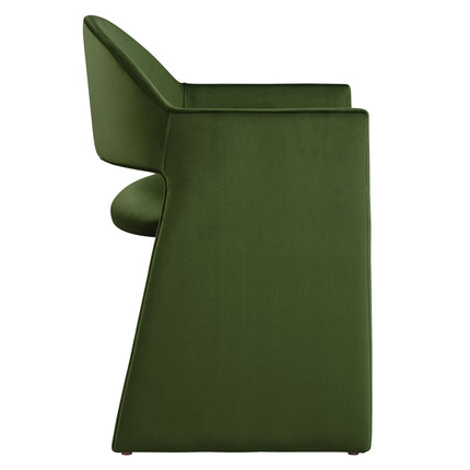 Modway EEI-7081 Talia Performance Velvet Dining Armchair - Plaza Home Decor
