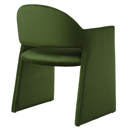 Modway EEI-7081 Talia Performance Velvet Dining Armchair - Plaza Home Decor