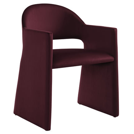 Modway EEI-7081 Talia Performance Velvet Dining Armchair - Plaza Home Decor