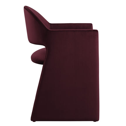 Modway EEI-7081 Talia Performance Velvet Dining Armchair - Plaza Home Decor