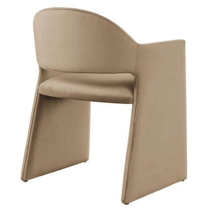 Modway EEI-7081 Talia Performance Velvet Dining Armchair - Plaza Home Decor