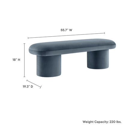 Modway EEI-7083 Orla Performance Velvet Bench Modway