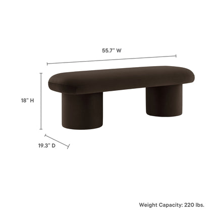 Modway EEI-7083 Orla Performance Velvet Bench Modway