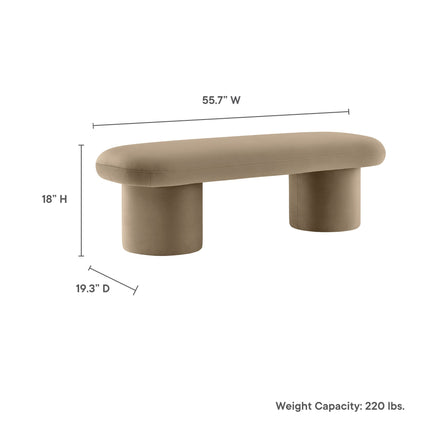 Modway EEI-7083 Orla Performance Velvet Bench Modway