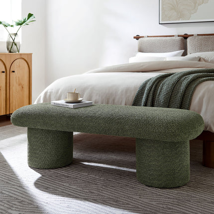 Modway EEI-7084 Orla Chenille Upholstered Bench Modway