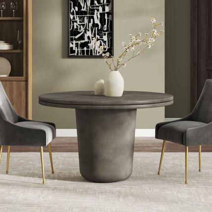 Modway EEI-7087 Brion 48" Indoor - Outdoor Patio Concrete Round Dining Table Modway