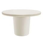 White / Concrete Round