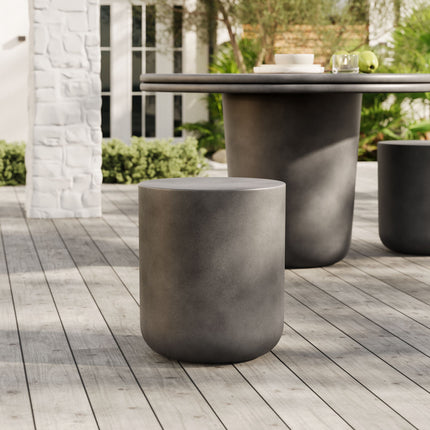Modway EEI-7088 Brion Indoor - Outdoor Patio Concrete Stool Modway