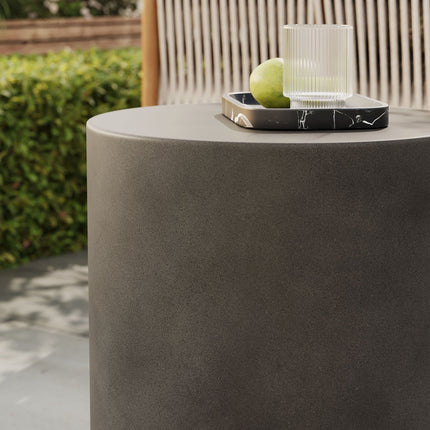 Modway EEI-7088 Brion Indoor - Outdoor Patio Concrete Stool Modway
