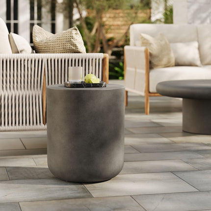 Modway EEI-7088 Brion Indoor - Outdoor Patio Concrete Stool Modway