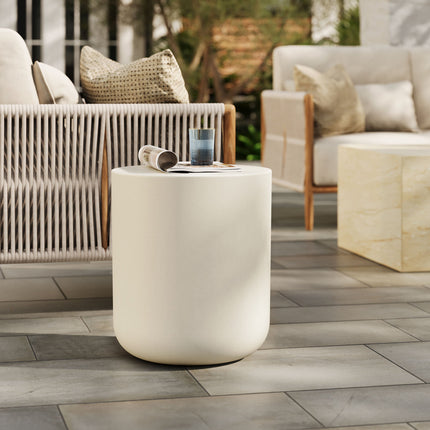 Modway EEI-7088 Brion Indoor - Outdoor Patio Concrete Stool Modway
