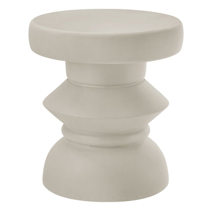 Modway EEI-7090 Terza Indoor - Outdoor Patio Concrete Side Table - Plaza Home Decor