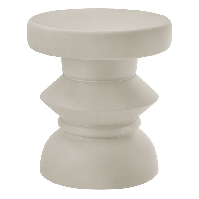 Modway EEI-7090 Terza Indoor - Outdoor Patio Concrete Side Table - Plaza Home Decor