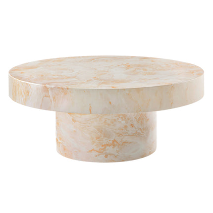 Modway EEI-7091 Alora Indoor - Outdoor Patio Concrete Round Coffee Table Modway
