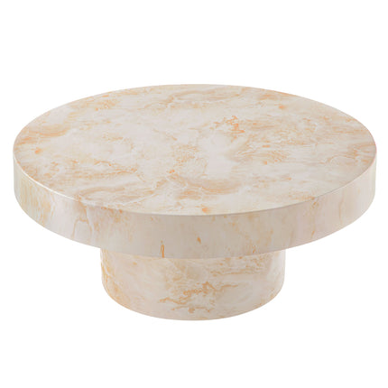 Modway EEI-7091 Alora Indoor - Outdoor Patio Concrete Round Coffee Table Modway