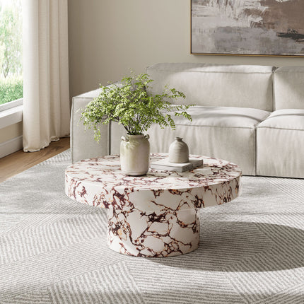 Modway EEI-7091 Alora Indoor - Outdoor Patio Concrete Round Coffee Table Modway