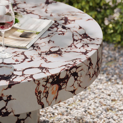 Modway EEI-7091 Alora Indoor - Outdoor Patio Concrete Round Coffee Table Modway