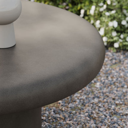 Modway EEI-7092 Argos Indoor - Outdoor Patio Concrete Round Coffee Table Modway