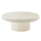 White / Concrete Round