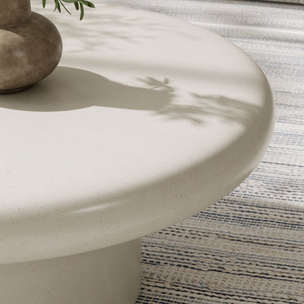 Modway EEI-7092 Argos Indoor - Outdoor Patio Concrete Round Coffee Table Modway