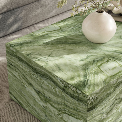 Modway EEI-7095 Jordana Square Plinth Indoor - Outdoor Patio Concrete Coffee Table Modway