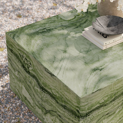 Modway EEI-7095 Jordana Square Plinth Indoor - Outdoor Patio Concrete Coffee Table Modway