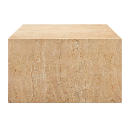 Modway EEI-7095 Jordana Square Plinth Indoor - Outdoor Patio Concrete Coffee Table Modway
